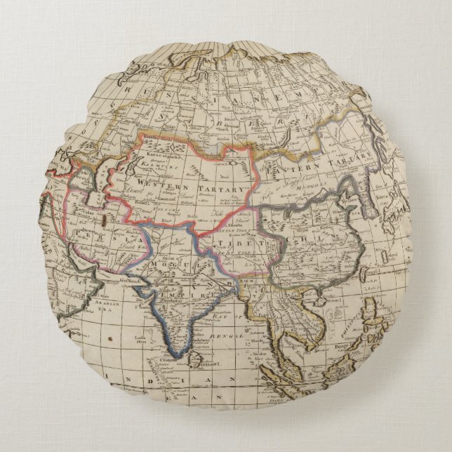 Coussins Ronds L'Asie 26 (Devant)