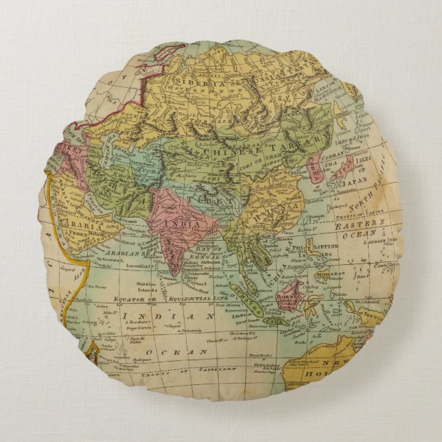 Coussins Ronds L'Asie 4 (Devant)