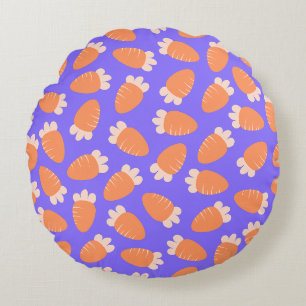Coussins Ronds Lavande de carottes Chubby