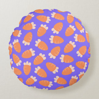Coussins Ronds Lavande de carottes Chubby