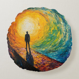 Coussins Ronds Le bord de la dimension