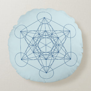 Coussins Ronds Le cube de Metatron