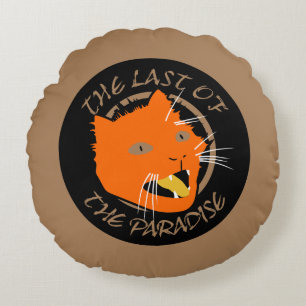 Coussins Ronds Le Dernier du chat Paradise Flat Colours