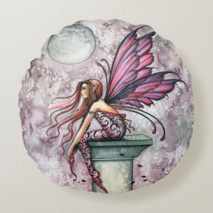 Coussins Ronds Le Lookout Fairy Imaginaire Art