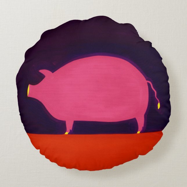 Coussins Ronds Le porc 1998 (Dos)