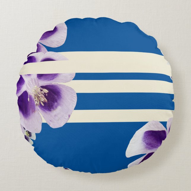 Coussins Ronds "Le printemps chantera "coussin d'art (Devant)