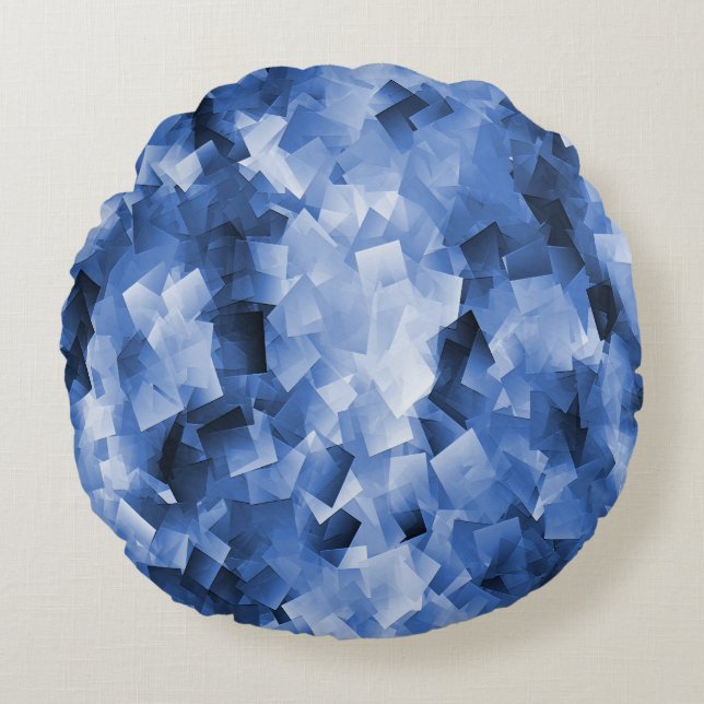 Coussins Ronds Le temps du Bluezy...... (Devant)