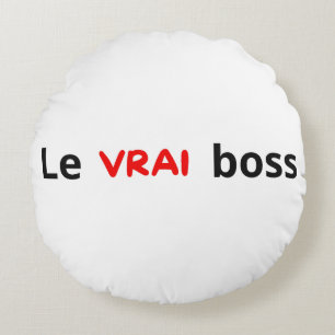 Coussins Ronds le vrai boss