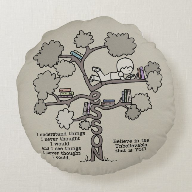 Coussins Ronds Leçons apprises (Dos)