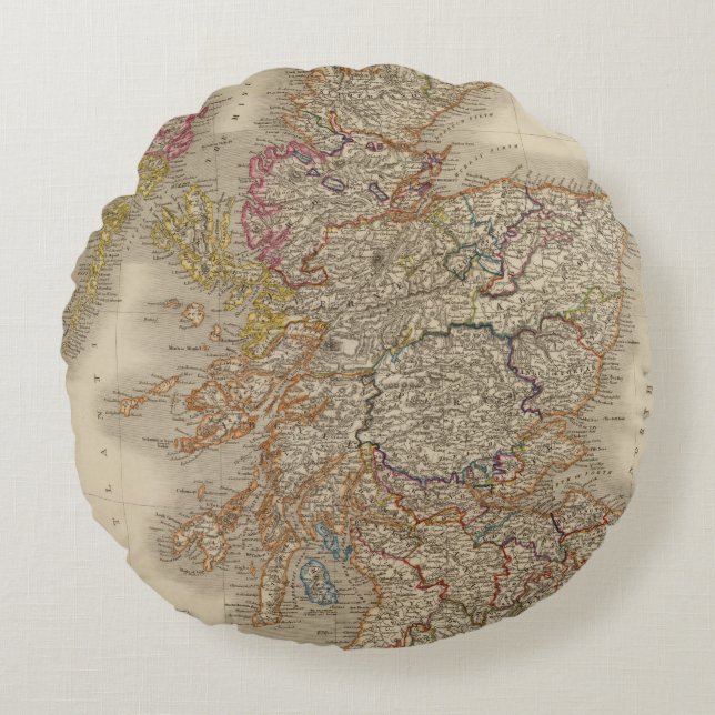 Coussins Ronds L'Ecosse 12 (Devant)