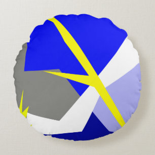 Coussins Ronds L'énergie artistique Abstraite