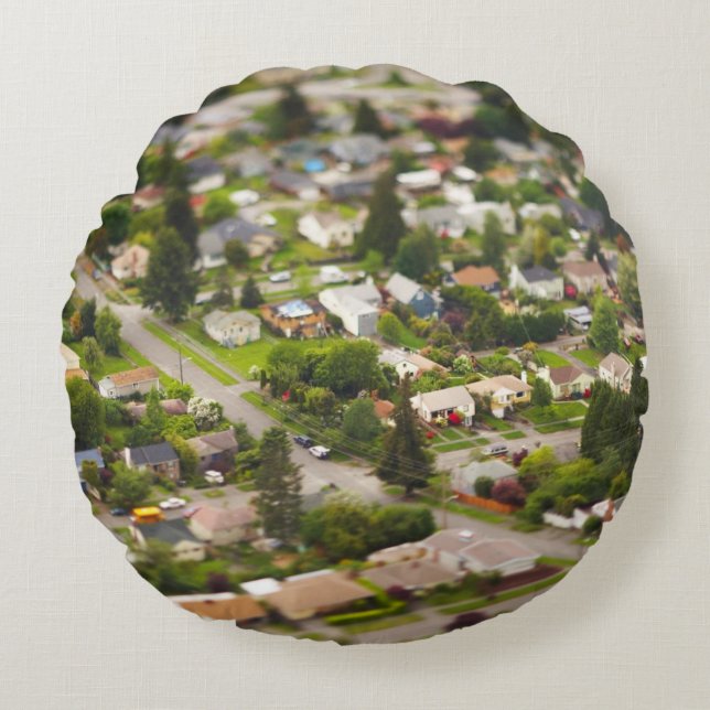 Coussins Ronds Lentilles d'inclinaison/décalage de la technique (Devant)