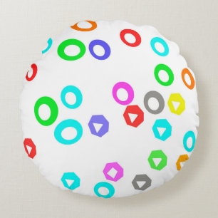 Coussins Ronds Les bonbons