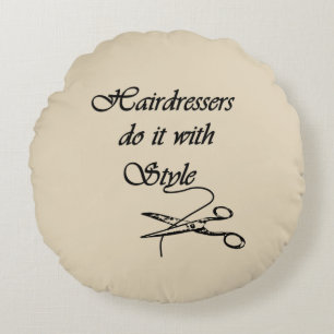 Coussins Ronds Les Coiffeurs Le Font Avec Style