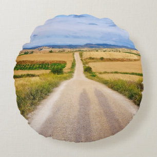 Coussins Ronds Les ombres du pèlerin