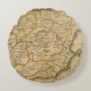 Coussins Ronds L'Espagne et le Portugal 4