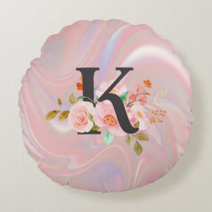 Coussins Ronds Lettre K
