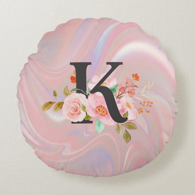 Coussins Ronds Lettre K (Devant)