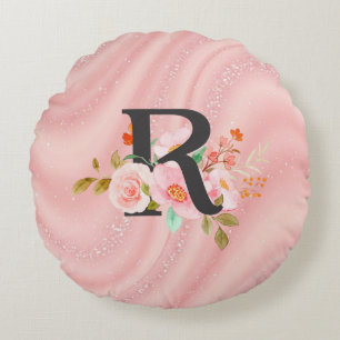 Coussins Ronds Lettre R