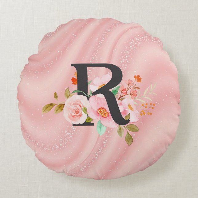 Coussins Ronds Lettre R (Devant)