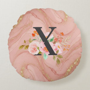 Coussins Ronds Lettre X