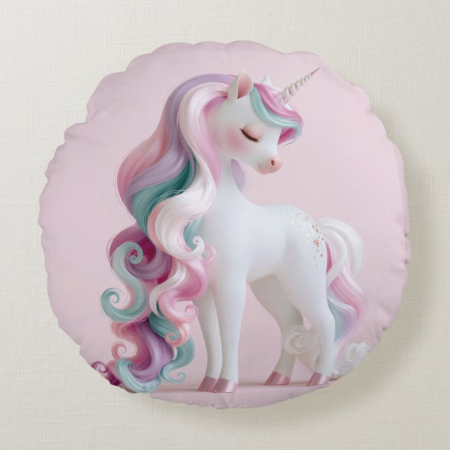 COUSSINS RONDS LICORNE #1 (Devant)