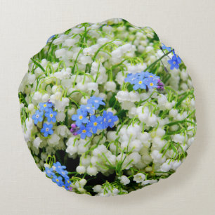 Coussins Ronds Lily de la vallée