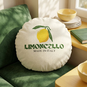 Coussins Ronds Limoncello