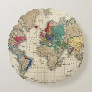 Coussins Ronds L'indépendance De l'ANNONCE 1783 des Etats-Unis