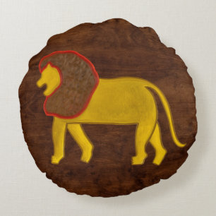 Coussins Ronds Lion 2008
