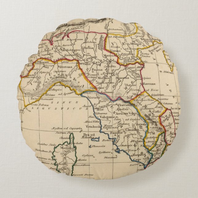 Coussins Ronds L'Italie 20 (Devant)