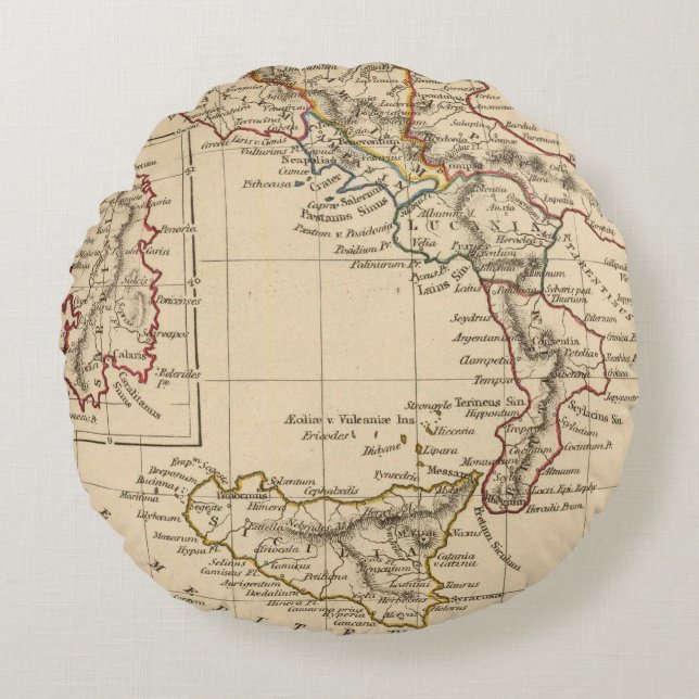 Coussins Ronds L'Italie 4 (Devant)