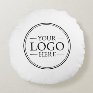 Coussins Ronds Logo d'entreprise personnalisé