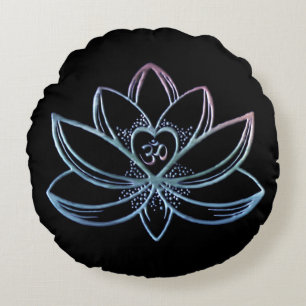 Coussins Ronds Lotus 1