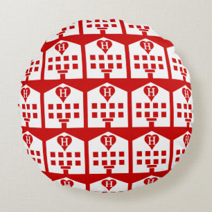 Coussins Ronds Love Hotel Japanese Emoji