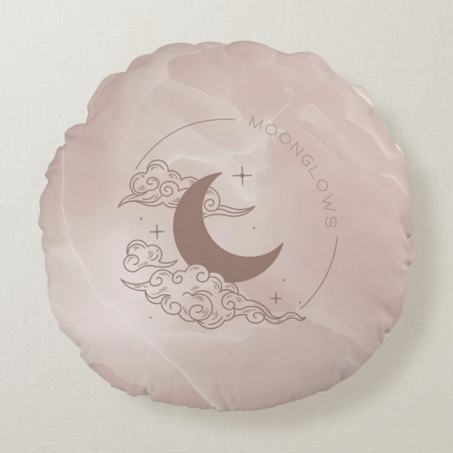 Coussins Ronds Lueurs de lune (Devant)