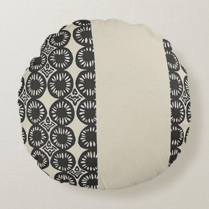 Coussins Ronds Luxe sophistiqué Caraïbes africaines