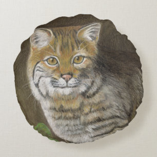 Coussins Ronds Lynx roux