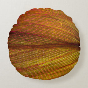 Coussins Ronds Macro botanique feuille nature texture