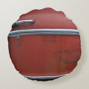 Coussins Ronds Maillot en argent rouge Chevy