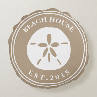 Coussins Ronds Maison de plage