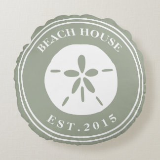 Coussins Ronds Maison de plage