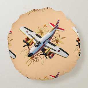 Coussins Ronds "Maîtrise de l'aviation"