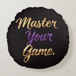 Coussins Ronds Maîtrisez votre jeu