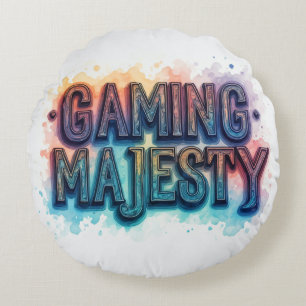 Coussins Ronds Majesté du jeu