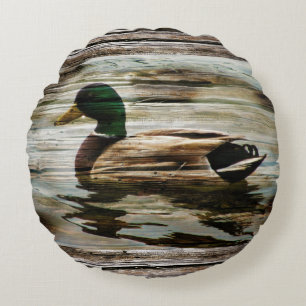 Coussins Ronds Mallard Duck