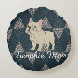 Coussins Ronds Maman Frenchie