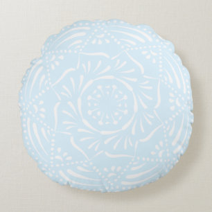 Coussins Ronds Mandala arctique