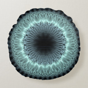 Coussins Ronds Mandala de fractale