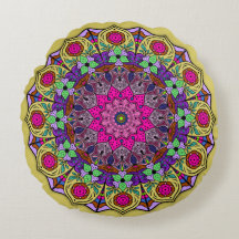 Mandala Sunshine Rose Jaune